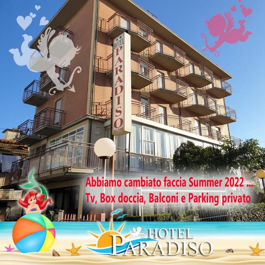 Hotel Paradiso Rimini Exteriör bild